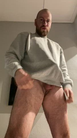 bisexual erection foreskin gay masturbating strip uncut gif