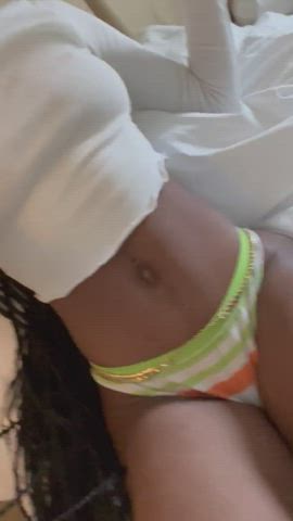 Ebony Model Tiny Waist gif