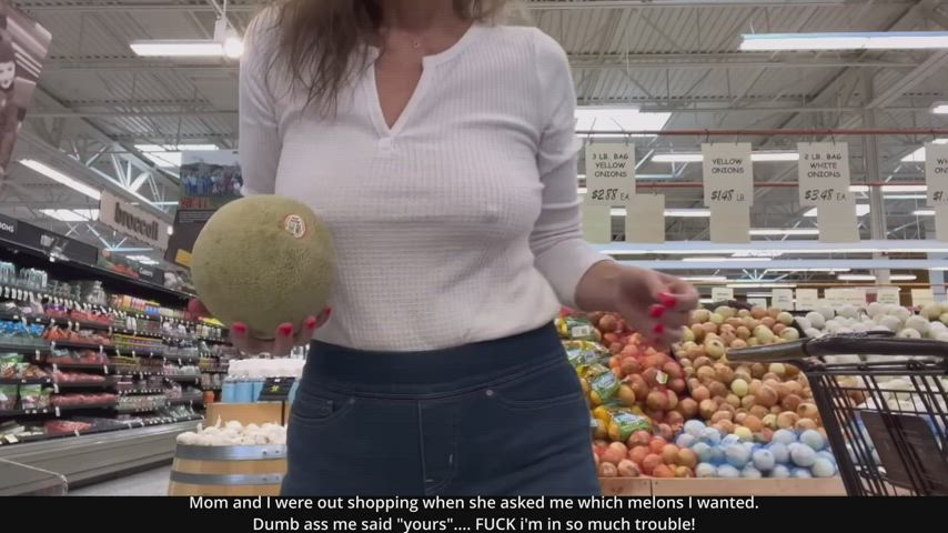 caption family mom nipslip son taboo gif