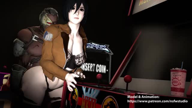 Attack on Titan hentai / shingeki no kyojin hentai- Mikasa Ackerman