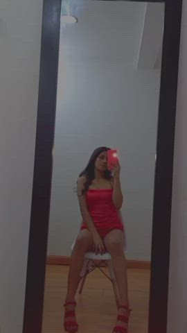 latina mirror model seduction teen teens webcam gif