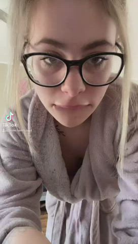 big tits blonde naked tiktok gif