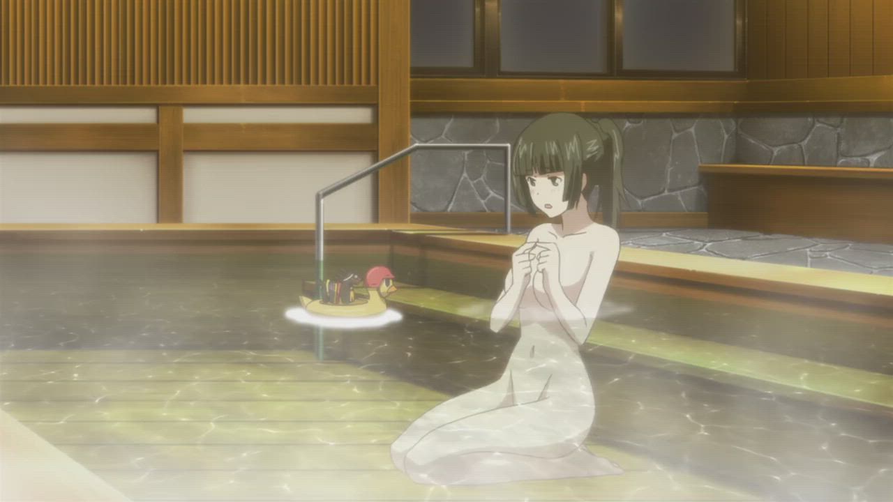 Anime Bath Big Tits gif