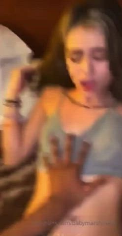 Teen TikTok Tits gif