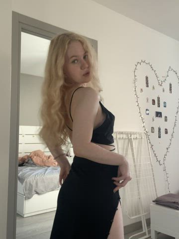 Blonde Curly Hair OnlyFans gif