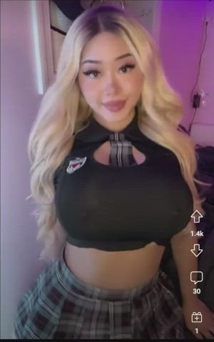 Asian Big Nipples Big Tits gif