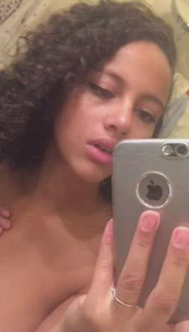 big tits cuckold exposed selfie teen teens tight tight pussy gif
