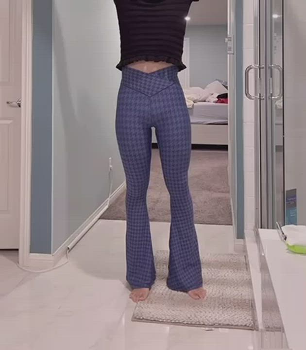 Cute Femboy Leggings Sissy gif