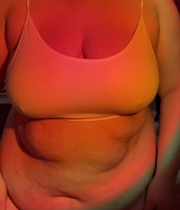 BBW Big Tits SSBBW gif