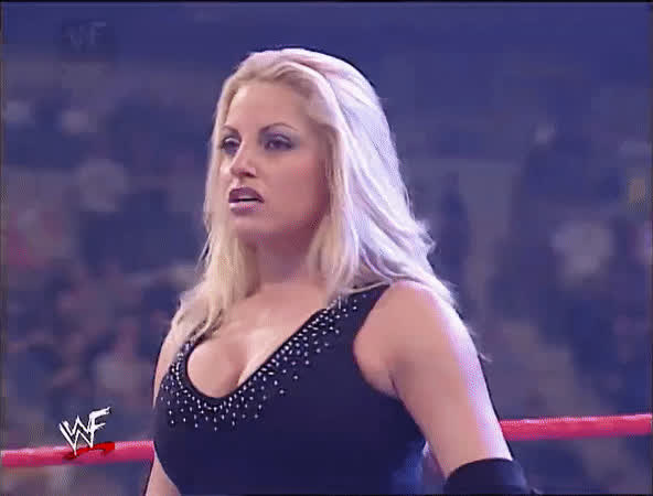 big tits blonde trish stratus wrestling gif