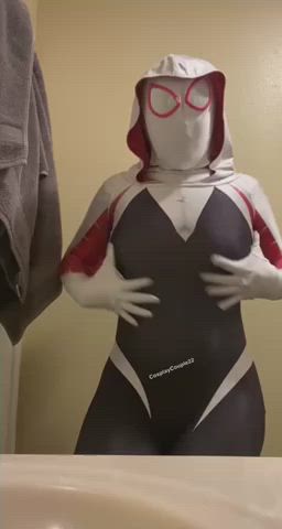 Cosplay Masturbating Softcore Solo gif