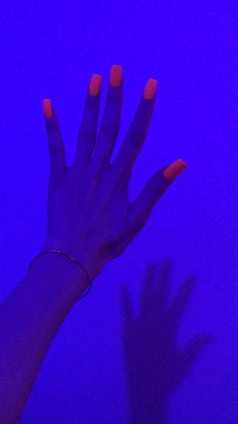 Under black light