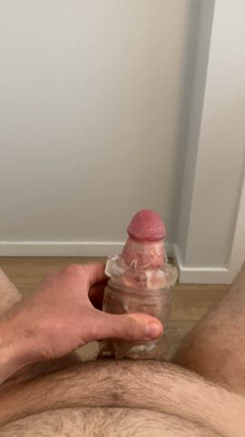 Moaning cumshot with my quickshot