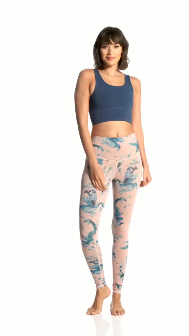 DYI Printed Signature Yoga Leggings