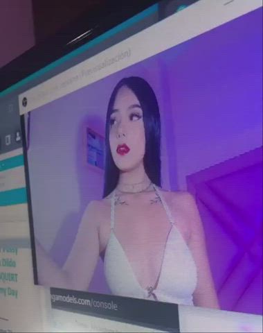 latina model seduction smile tattoo teen teens webcam gif