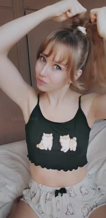 Can I interest you in some swedish petite tits? 😄❤️
