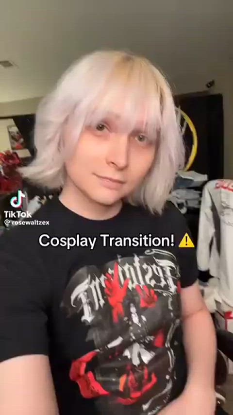 cosplay tiktok trans trans woman tik-tok gif