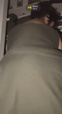 bbw big ass booty latina nsfw onlyfans pussy thick twerking gif