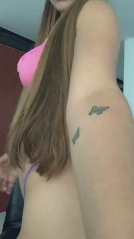 amateur ass big tits blowjob cumshot latina gif