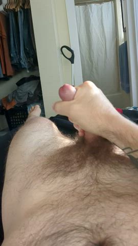 cumshot gay masturbating gif