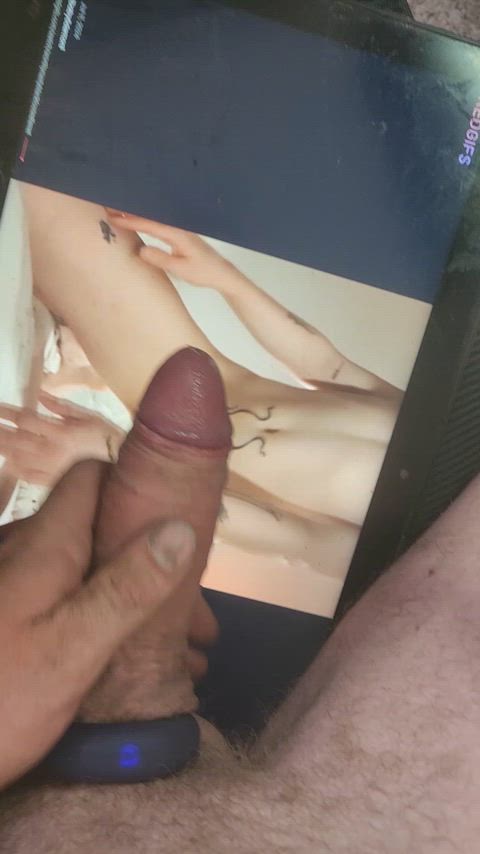 bwc big dick cock ring tribute uncircumcised veiny r/tributeme real-cock gif