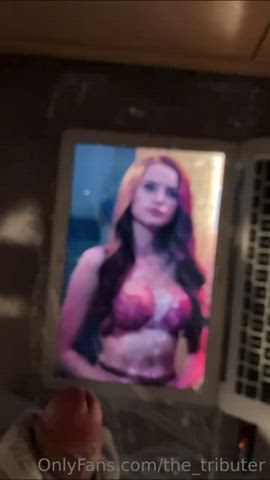 Blurry cumshot for Madelaine Petsch