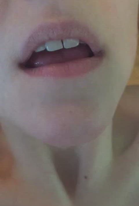 Close Up cum in mouth GIF by sisamber