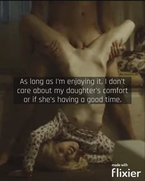 caption dad daughter degrading petite used pounding captions slut-captions gif