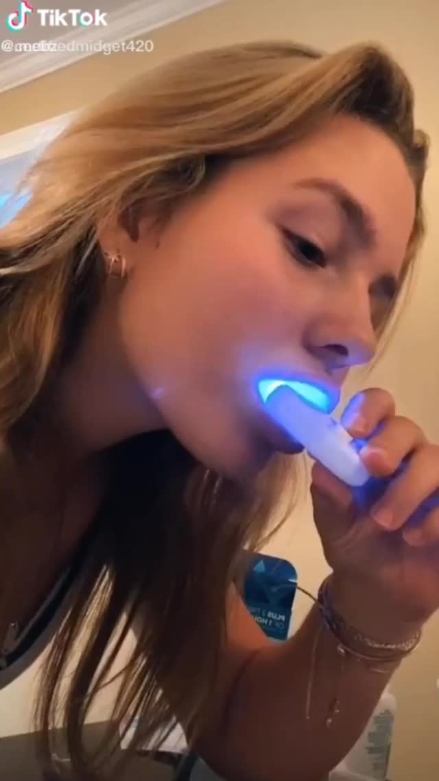 That spit bridge though (Tiktok toothpaste spitting trend)