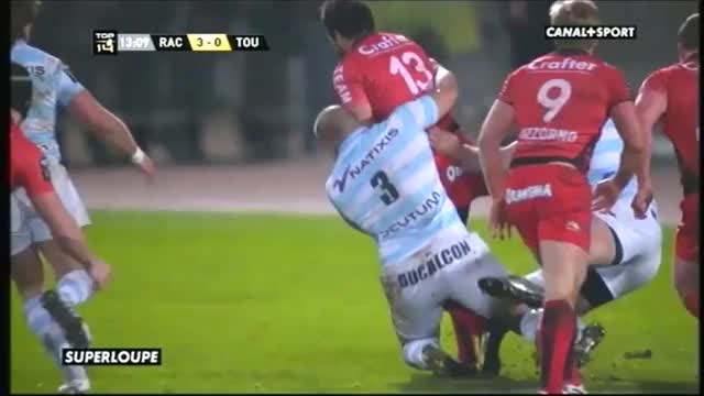 Slow-mo rugby pantsing