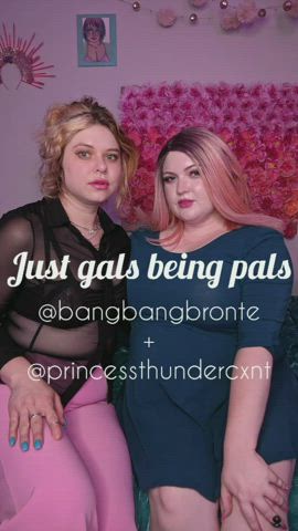 Bisexual Double Dildo Girlfriends Lesbian Petite gif