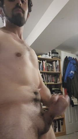 Big Dick Jerk Off Orgasm gif