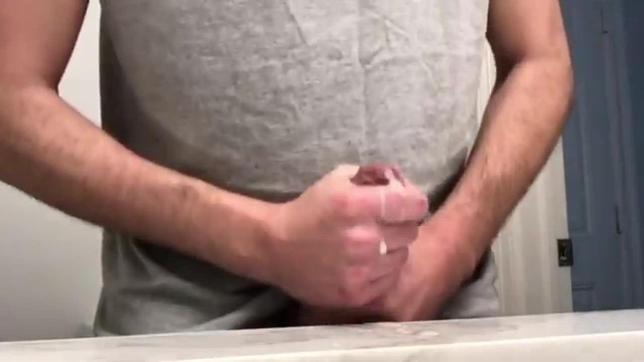 Big Balls Big Dick Cock Cum Cumshot Hairy Jerk Off Male Masturbation Masturbating