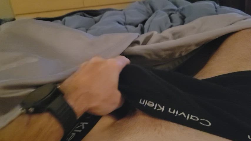 Cock Erection Underwear gif