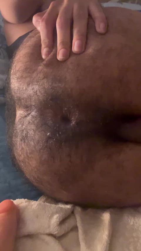 amateur asshole breeding fart hairy ass hole gif