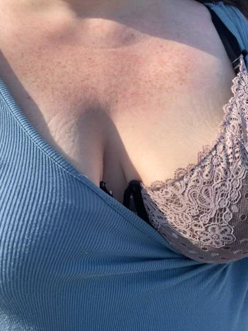 boobs outdoor tits gif