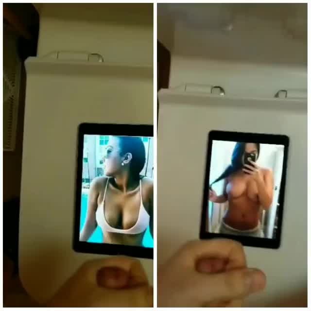 Bud tribbed for nudes then couldnt resist cumming back