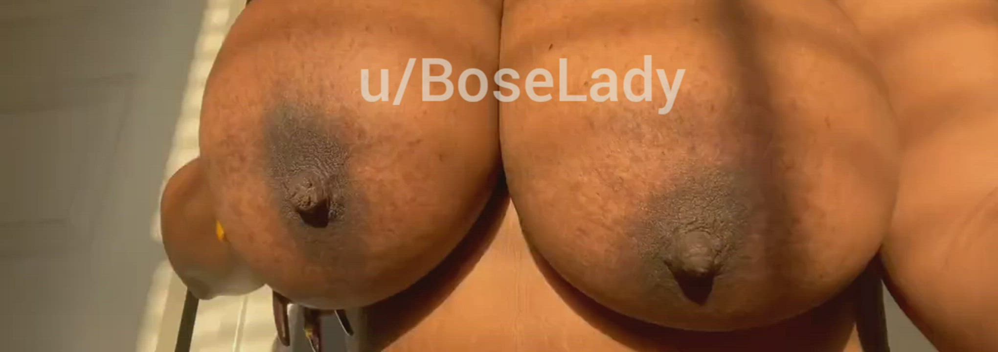 Big Nipples Big Tits Bra Desi Ebony Homemade Hotwife Huge Tits MILF Nipple Play gif