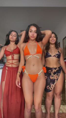 bikini dancing lingerie non-nude teen gif