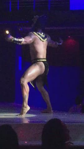 CFNM Dancing Gay Stripper Striptease gif
