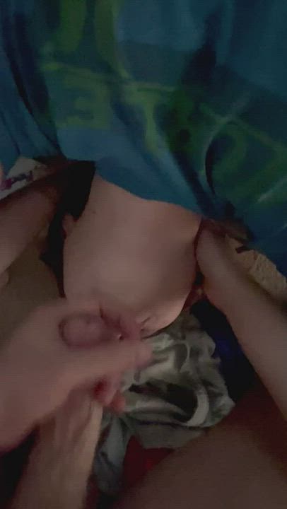 Zoey taking an upside down HUGE FACIAL