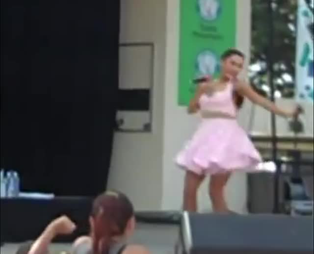 Upskirt 3 - Pink Dress - Fresno Fair - 2012