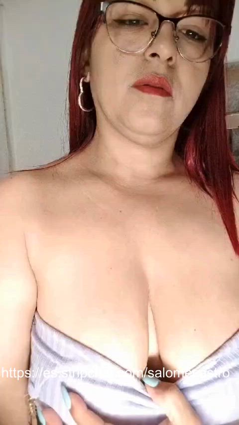 amateur big tits latina milf nipples pov gif