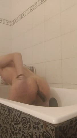 anal anal play ass bathtub femboy gay sissy sissy slut tight ass femboys gif