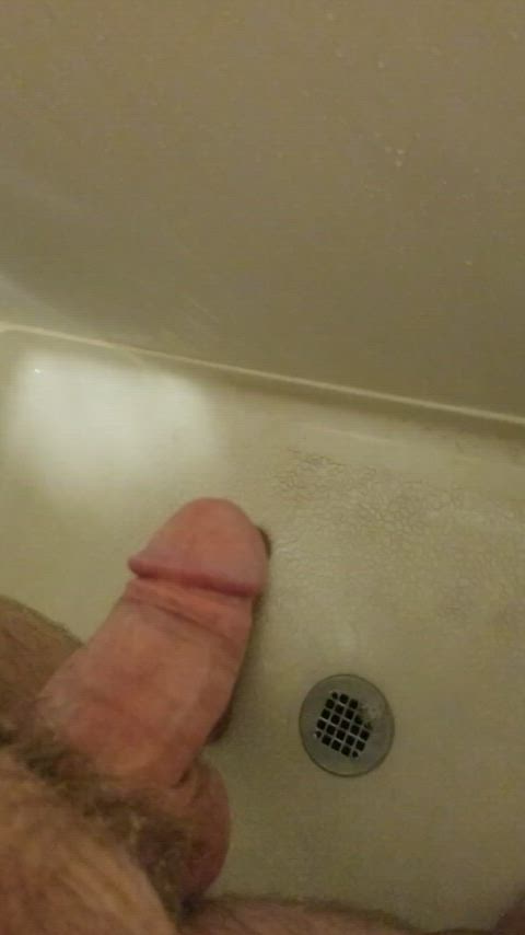 cock piss tease gif