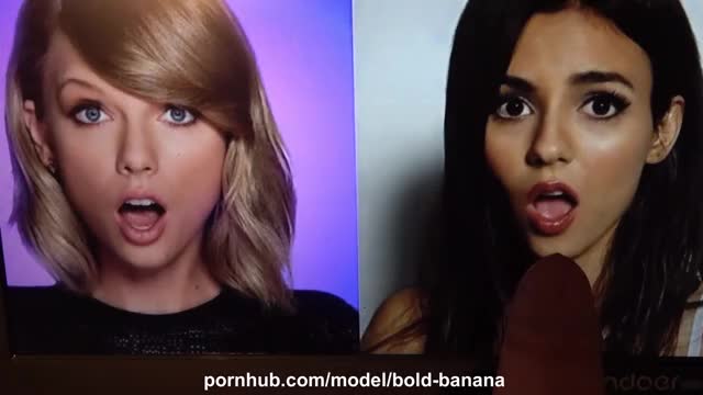 Cum Tribute Taylor Swift vs. Victoria Justice