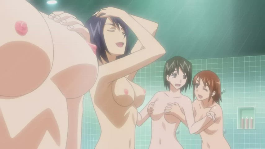 Anime Ecchi Shower gif