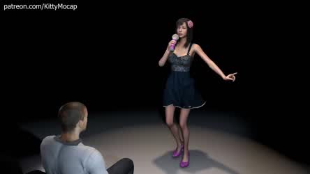 KittyMocap - Japan karaoke. FREE Scene by a REAL girl.