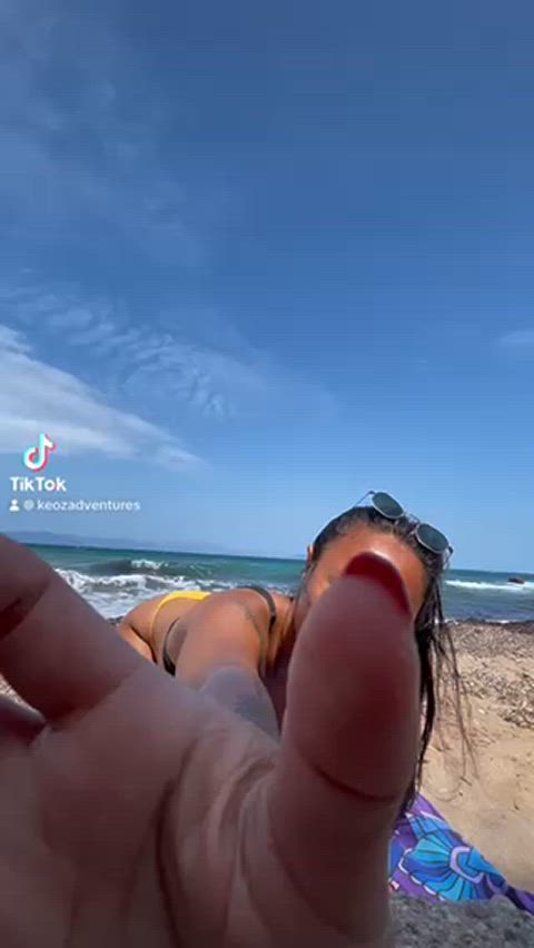 What would you do if I was in front of you at the beach?