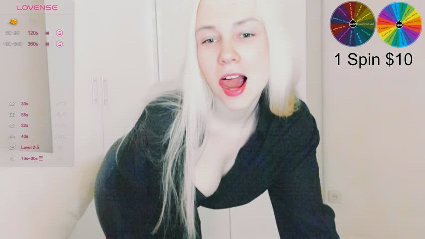 ass blonde cleavage dancing fansly femdom leggings loyalfans tease worship ass-worship